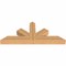 Ekena Millwork Saratoga Timber Gable Bracket, Western Red Cedar, 60"W x 25"H x 5 1/2"D x 5 1/2"F, 10/12 Pitch GBW060X25X0606SAR00SWR - alternate 4